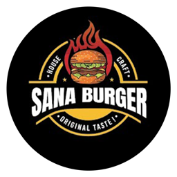 SANA Burger logo.